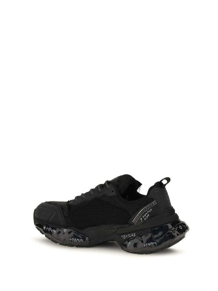 Black Lace-up Sneakers 3