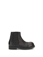 Black Chelsea Biker Boots 1