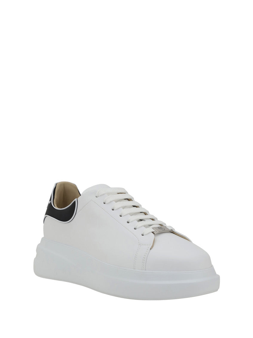 White Leather Sneakers 2