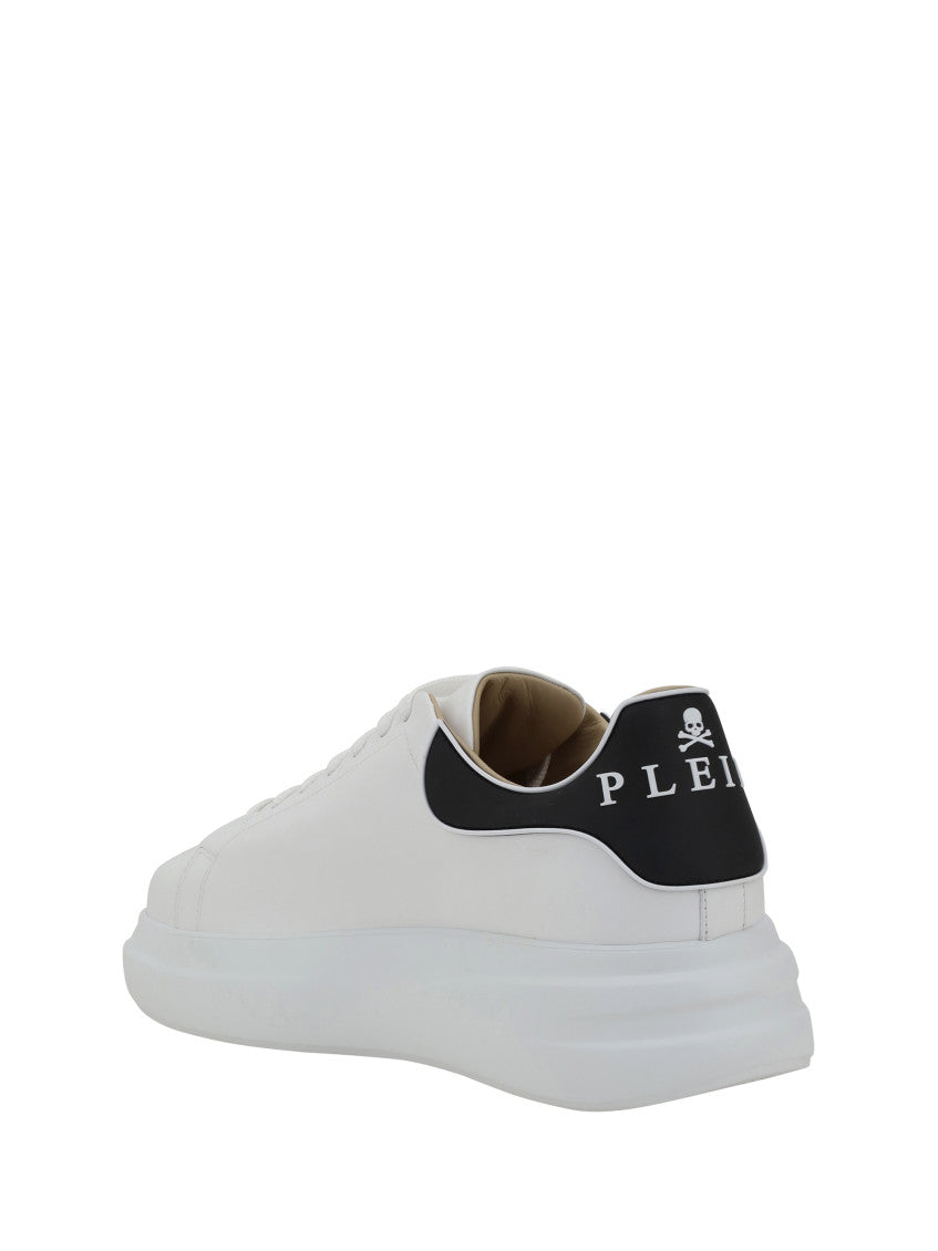 White Leather Sneakers 3