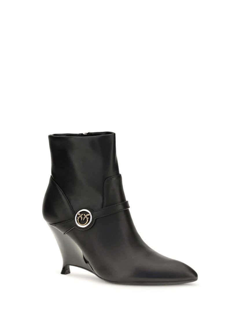 Black Leather Ankle Boots 2