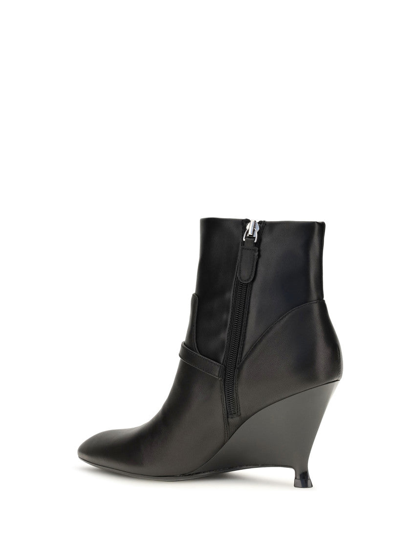 Black Leather Ankle Boots 3
