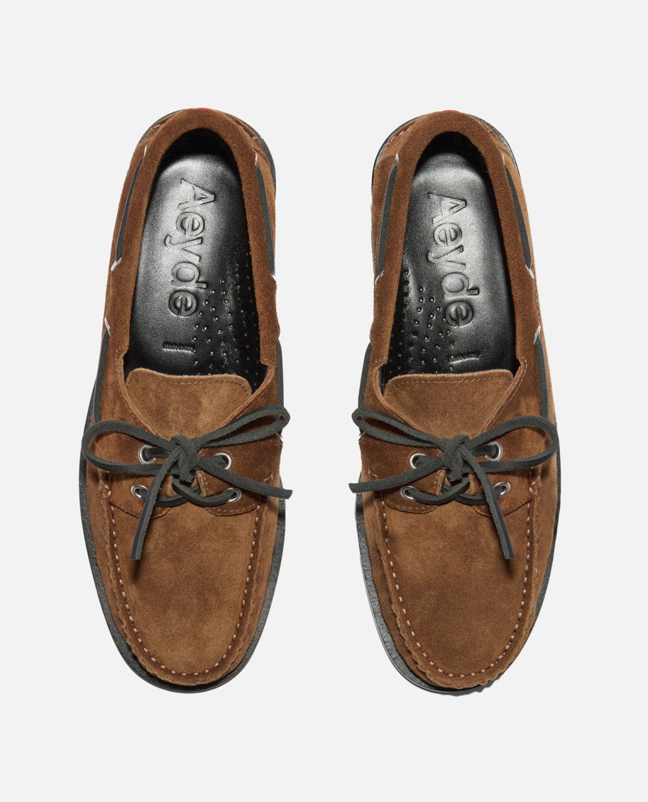 Brown Suede Loafers 2