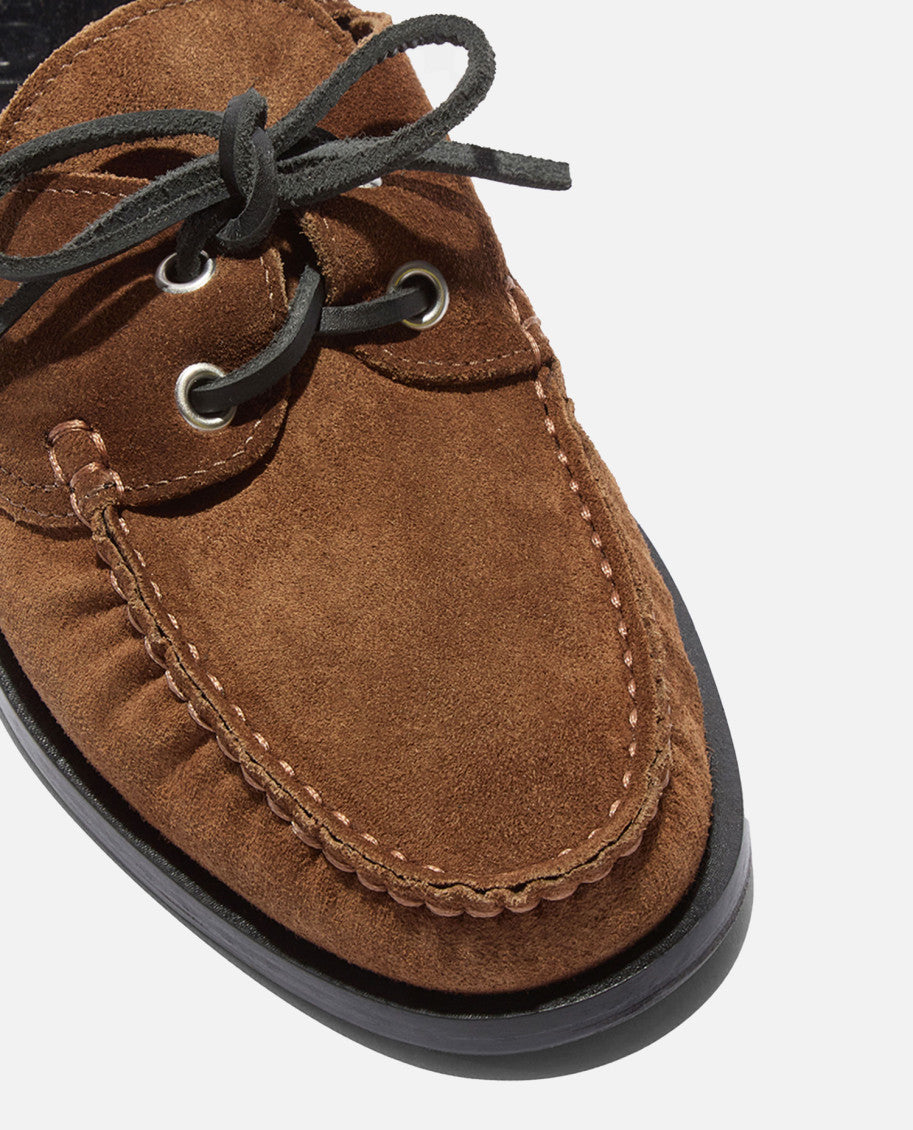 Brown Suede Loafers 3