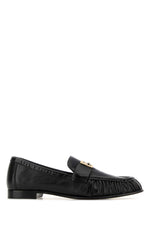 Black Leather Loafers 1