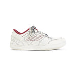 Off White Leather Sneakers 1
