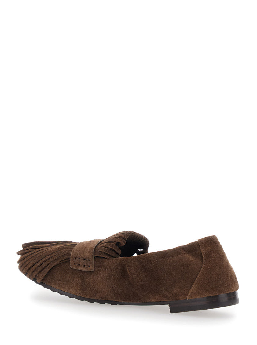 Brown Slip On Loafers 3