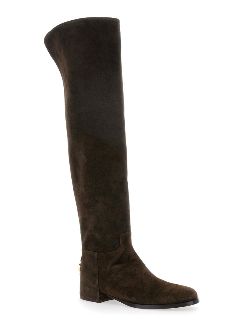 Brown Suede Boots 2