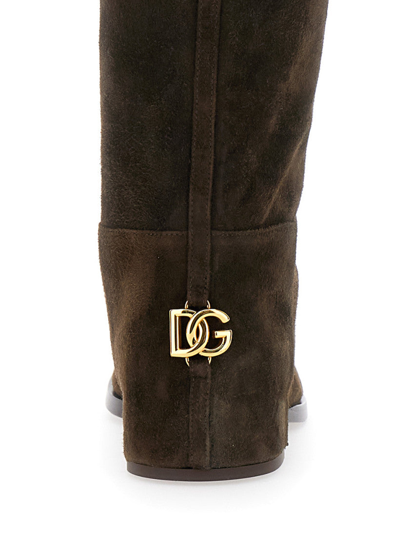 Brown Suede Boots 4