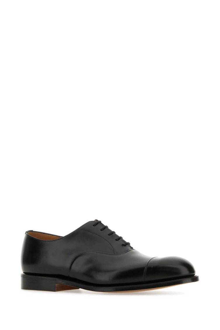 Black Consul Lace-up Shoes 2