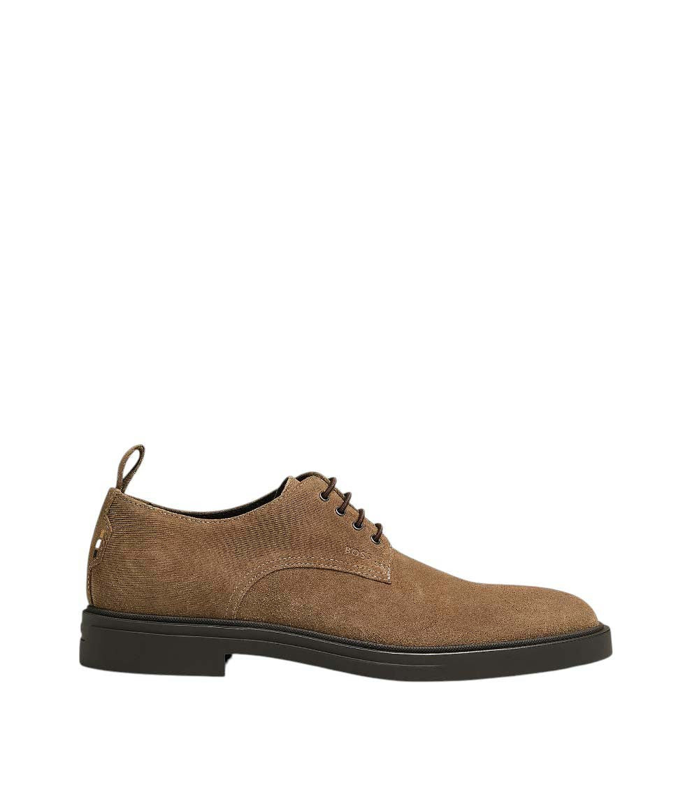 Brown Suede Lace Up Shoes 2