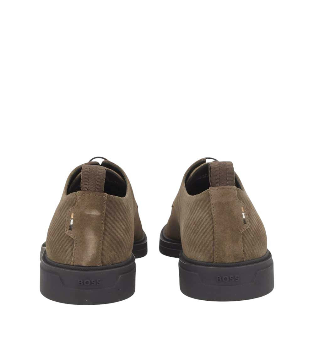 Brown Suede Lace Up Shoes 4