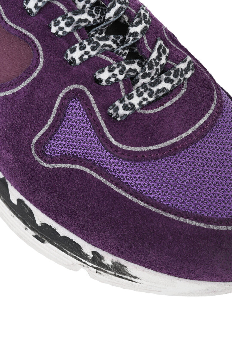 Purple Low Running Sneakers 3