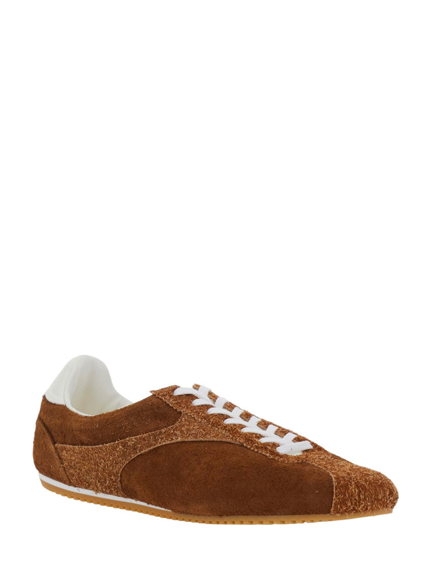 Brown Lace-up Sneakers 2