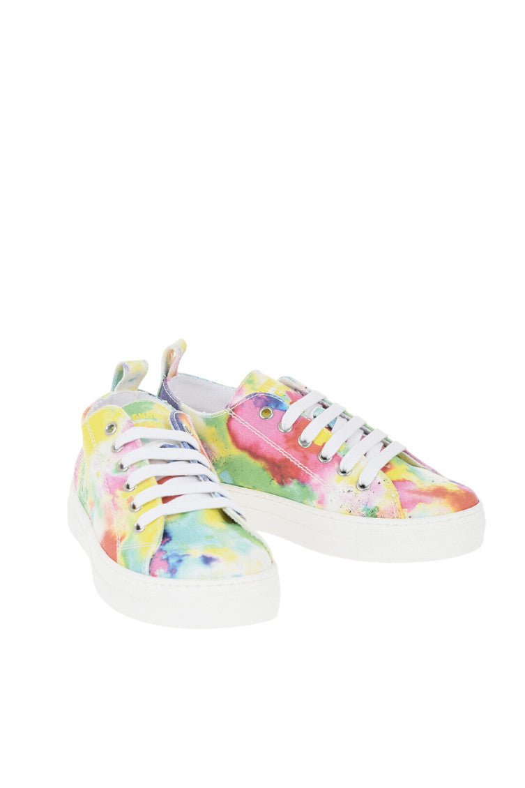 Girls Multicolor Tie-Dye Sneakers 2