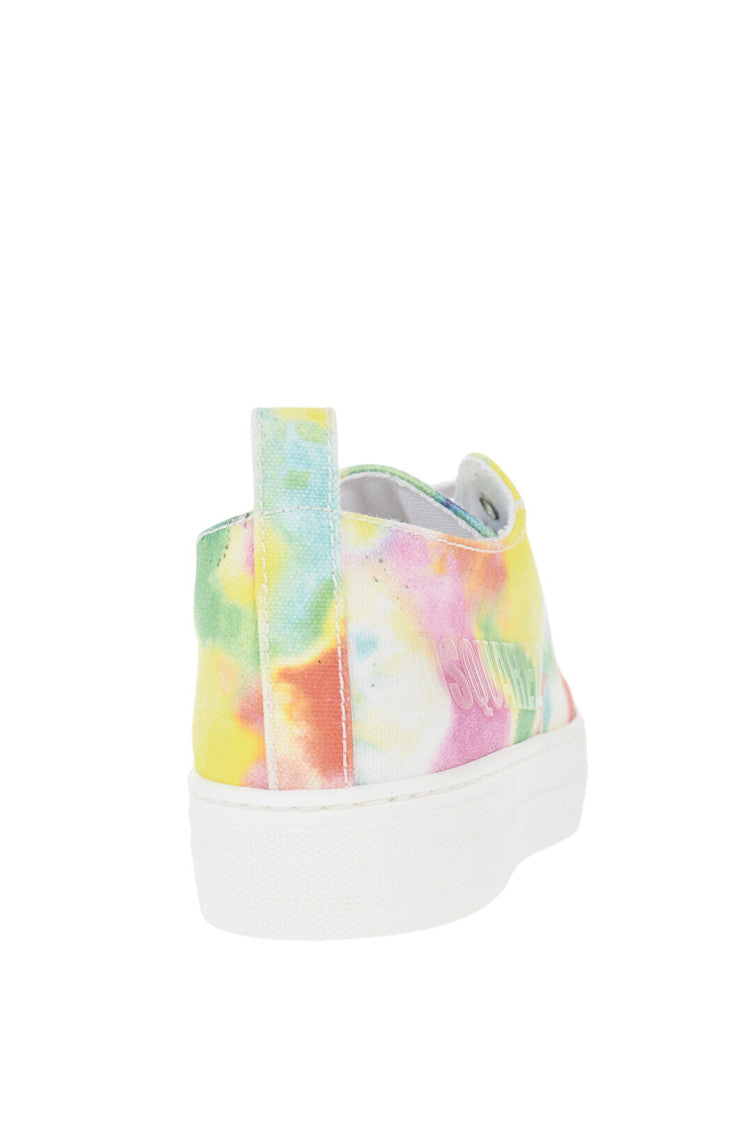 Girls Multicolor Tie-Dye Sneakers 3