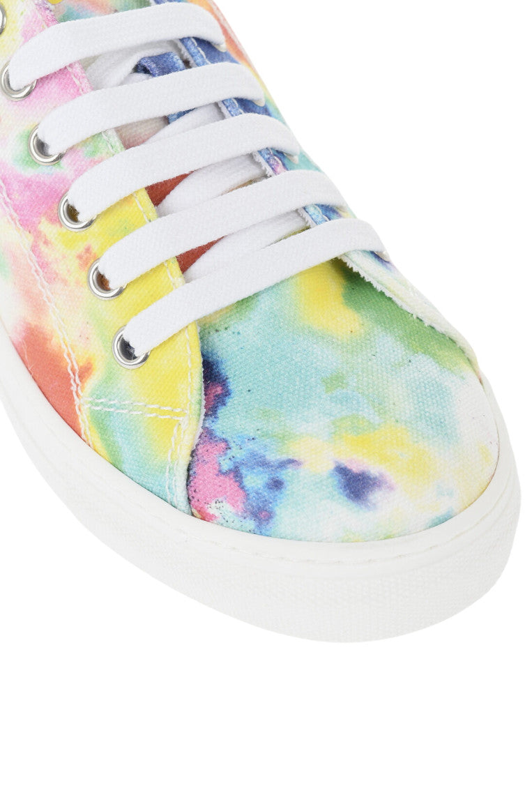 Girls Multicolor Tie-Dye Sneakers 4