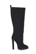 Black Hiking High Boots 1