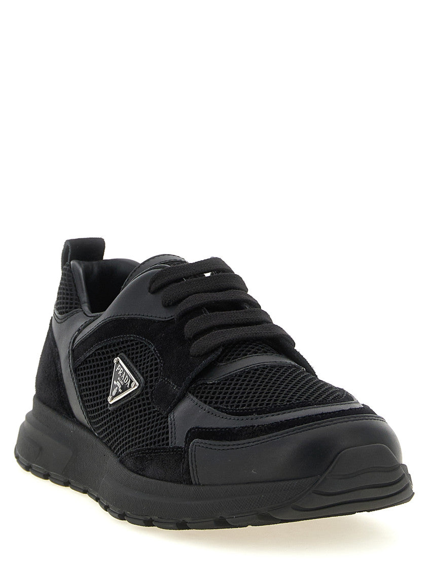 Black Logo Prax Sneakers 2