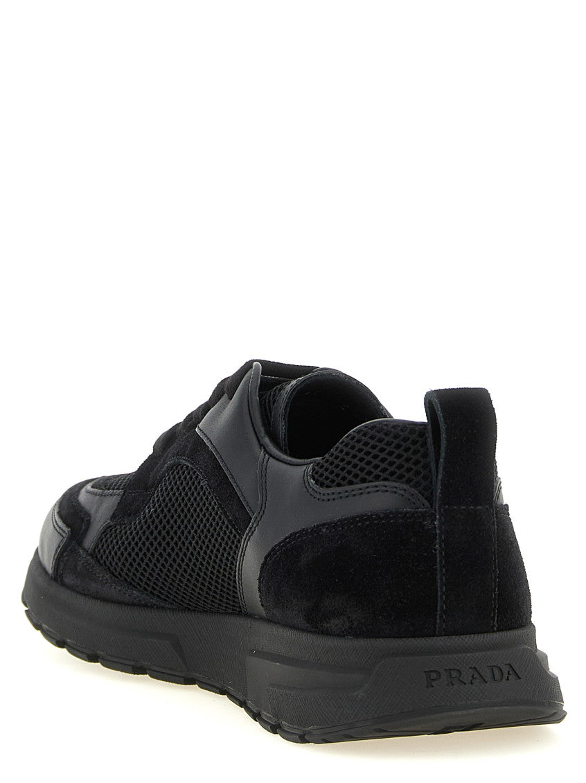 Black Logo Prax Sneakers 3