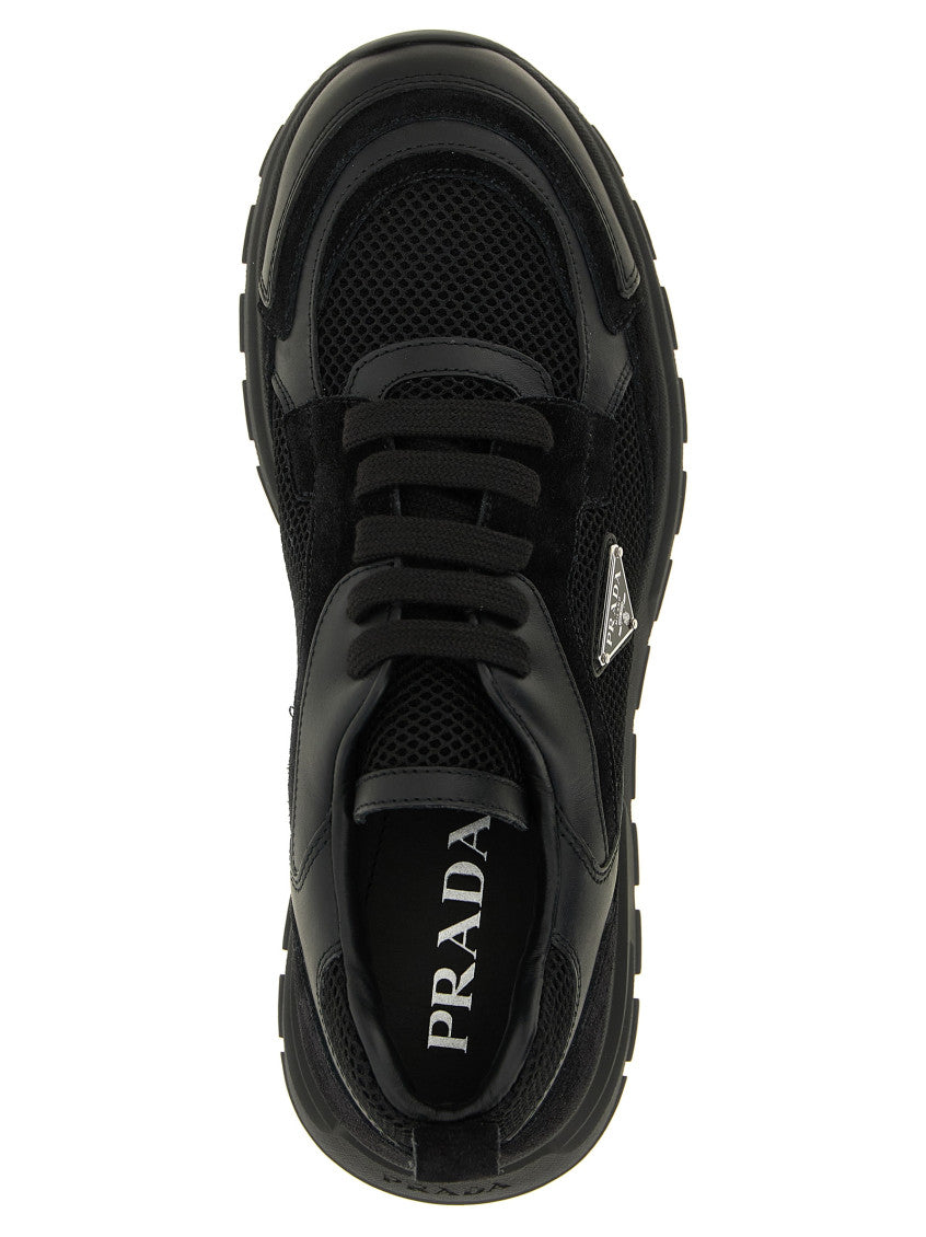 Black Logo Prax Sneakers 4