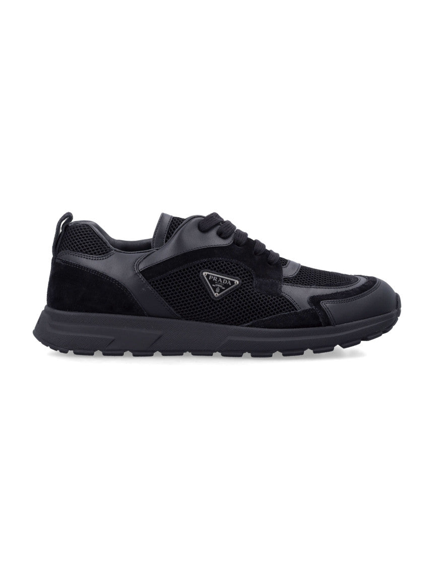 Black Logo Prax Sneakers 1