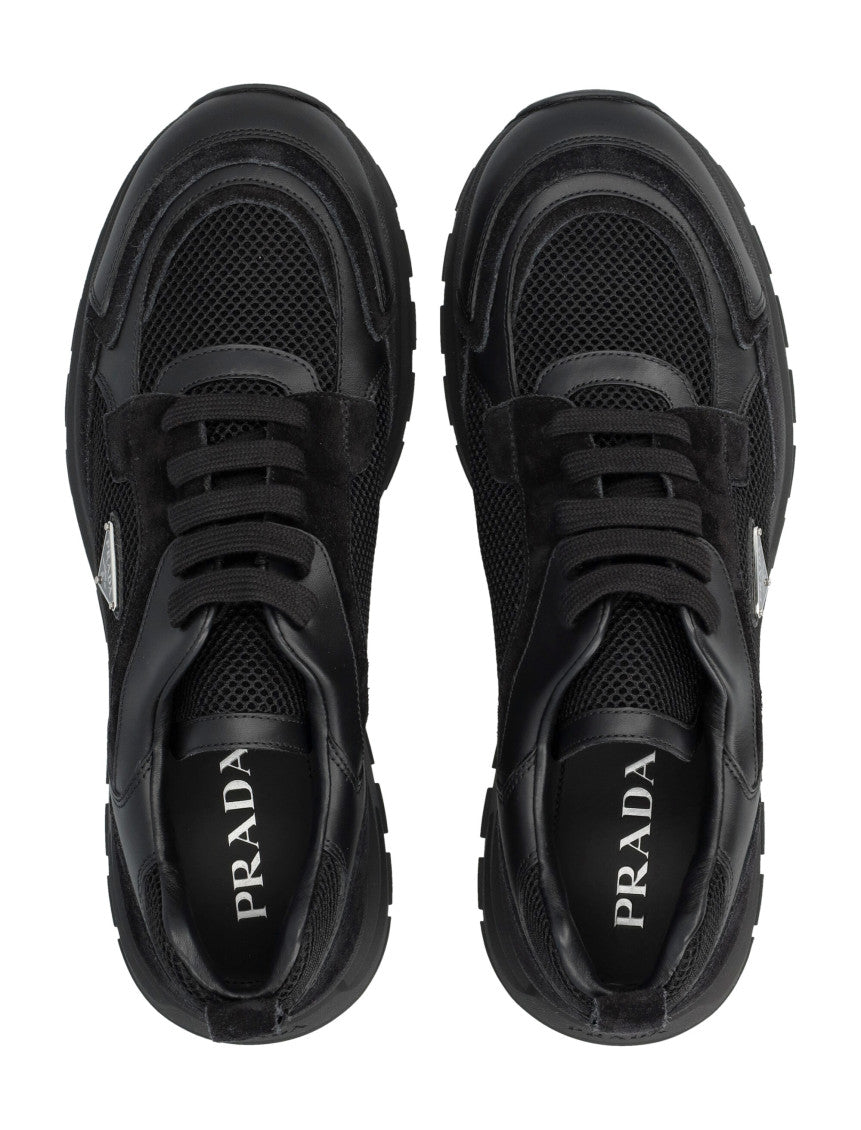 Black Logo Prax Sneakers 2