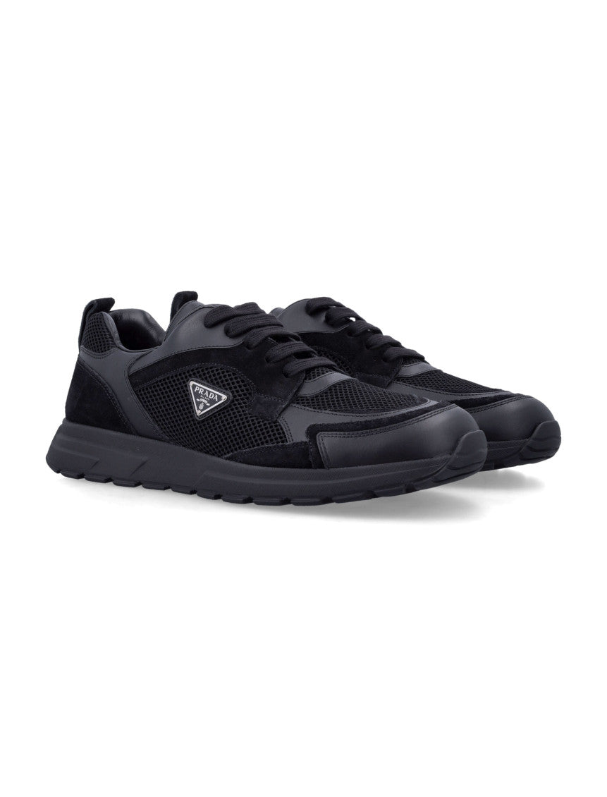 Black Logo Prax Sneakers 3