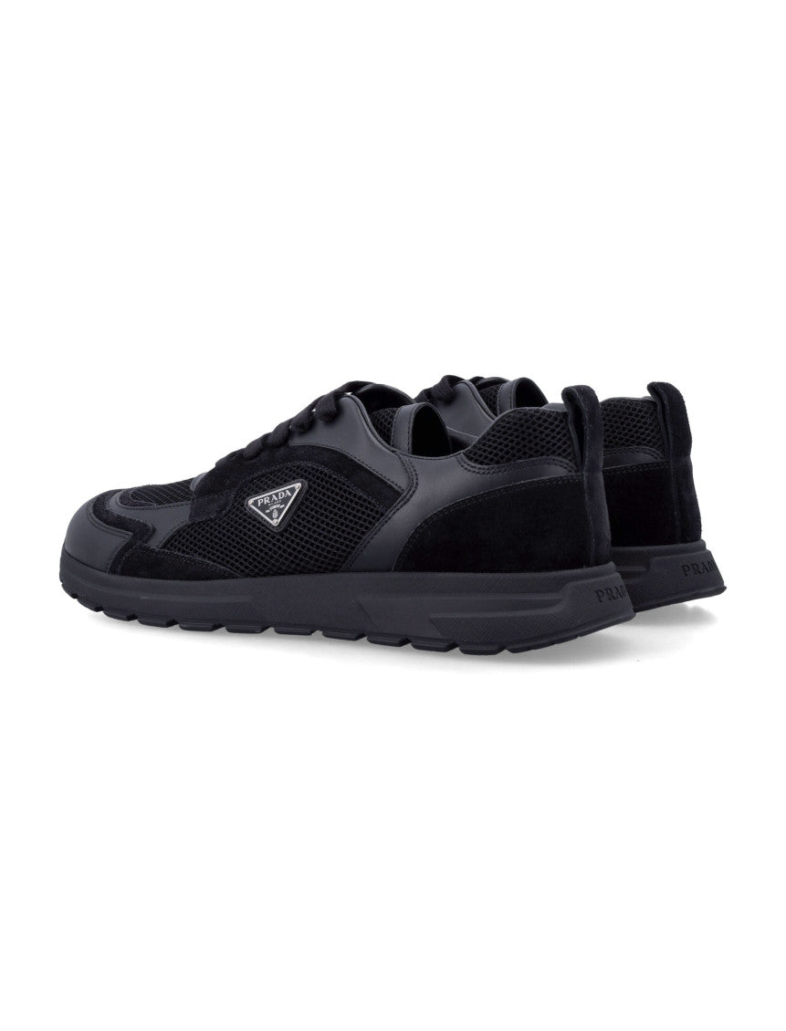 Black Logo Prax Sneakers 4