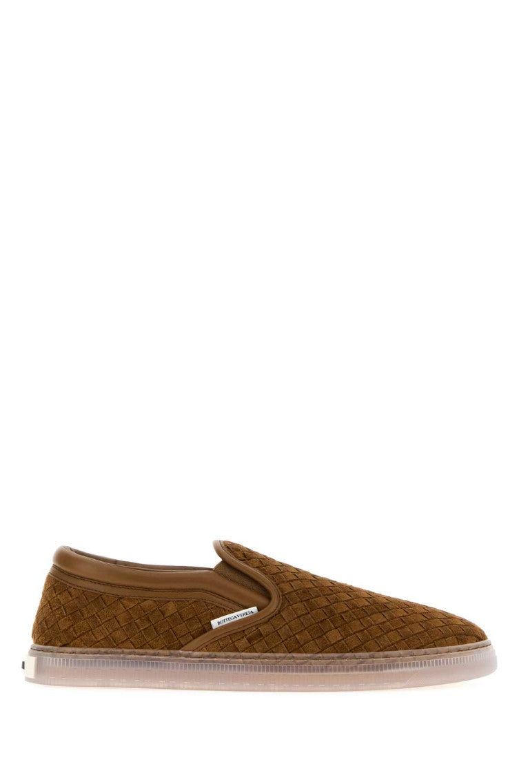 Brown Woven Sneakers 1