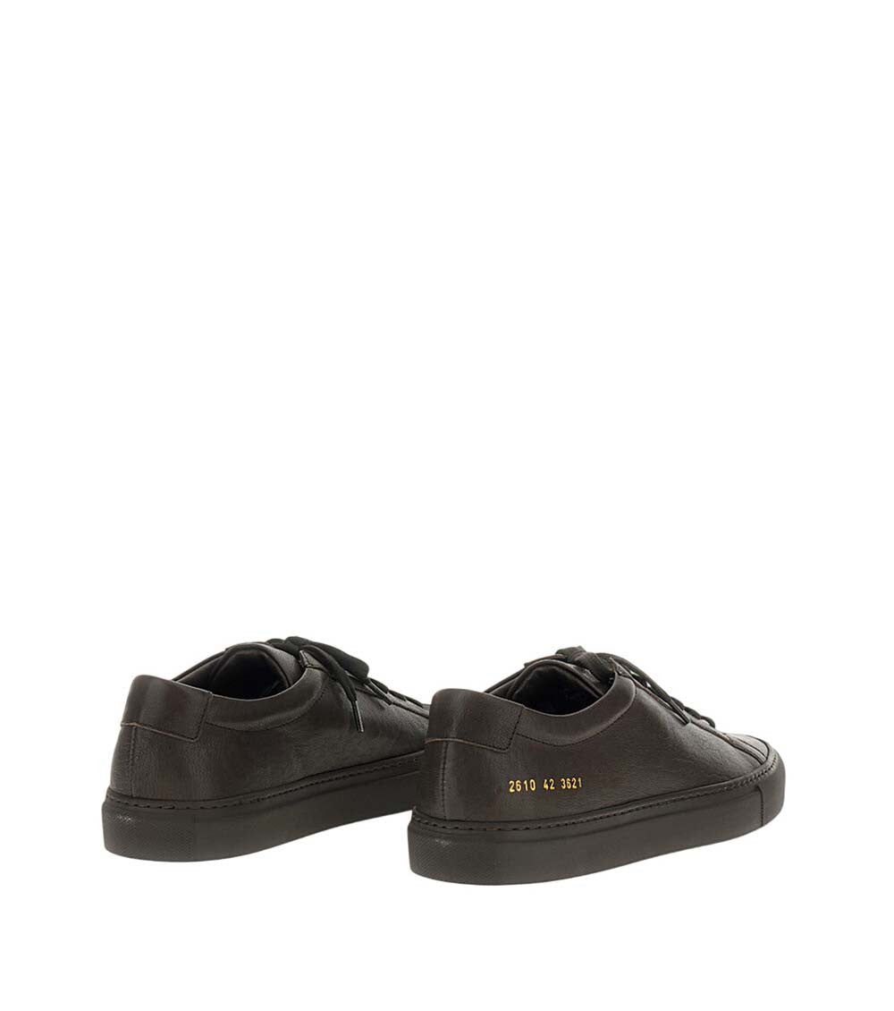 Dark Brown Achille Premium Sneakers 3