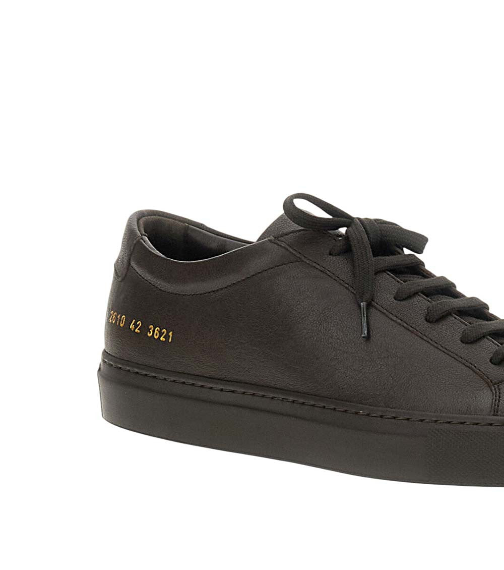 Dark Brown Achille Premium Sneakers 4