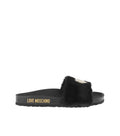 Black Slip-on Slides 1