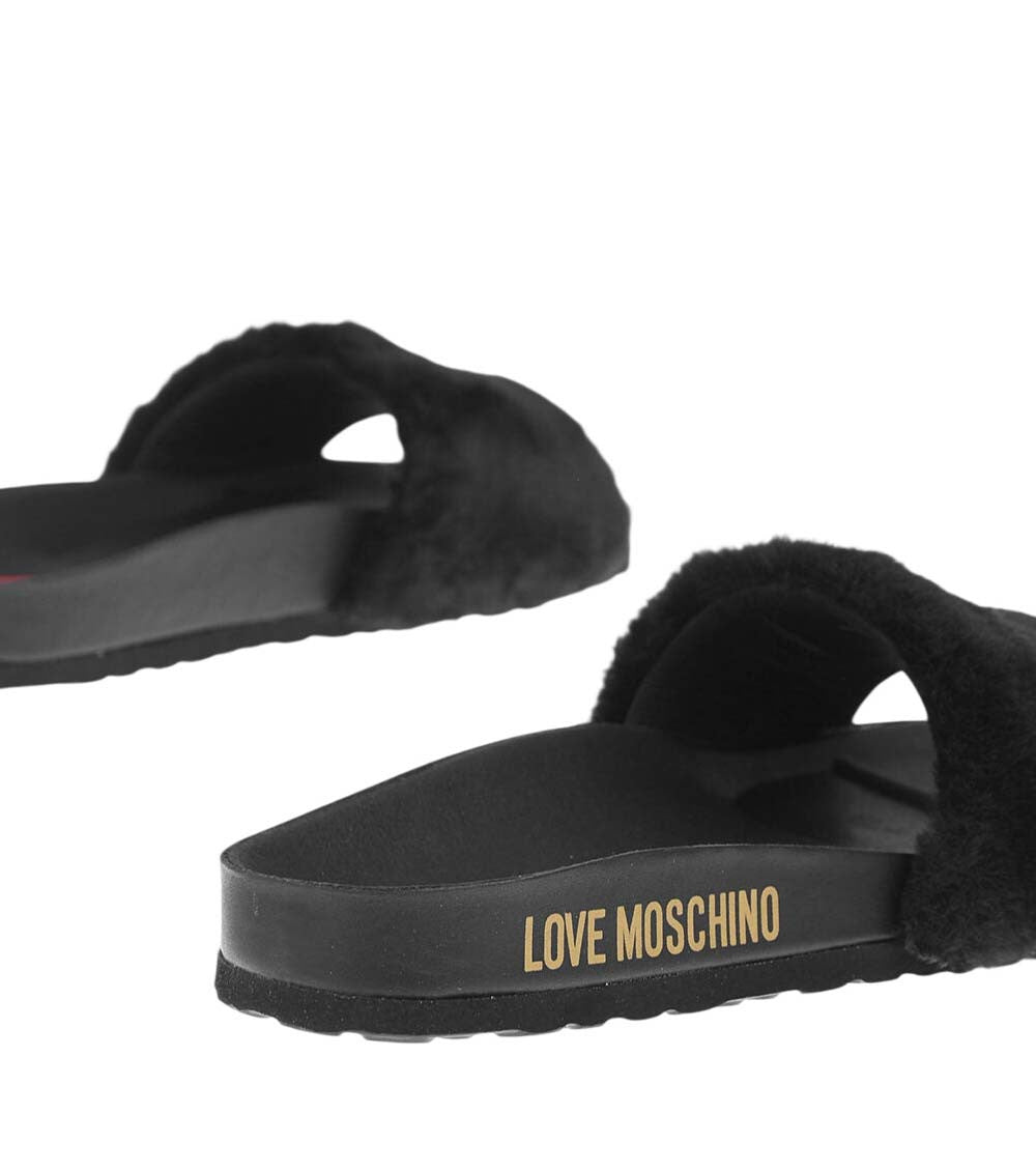 Black Slip-on Slides 3