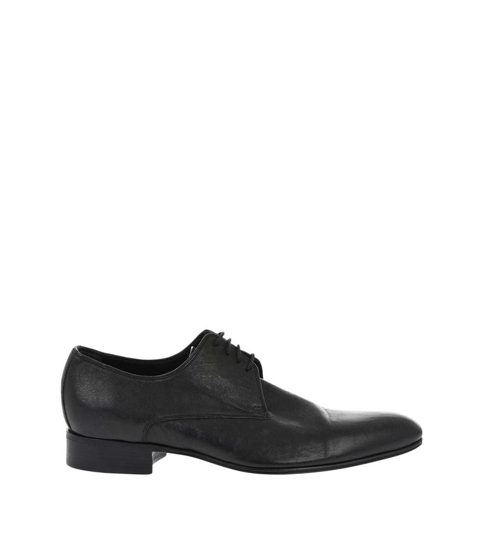 Black Vintage Lace-up Shoes 1