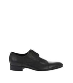 Black Vintage Lace-up Shoes 1