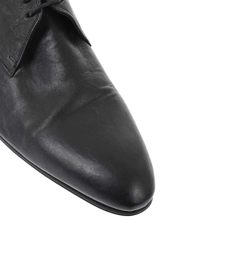Black Vintage Lace-up Shoes 4