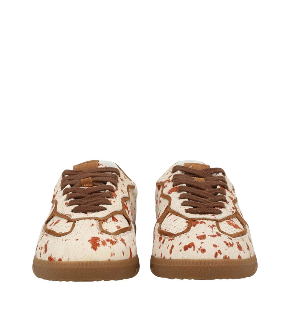 Brown Printed Rife Sneakers 3