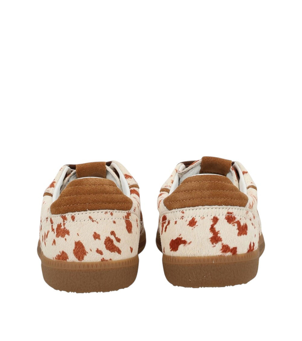 Brown Printed Rife Sneakers 4