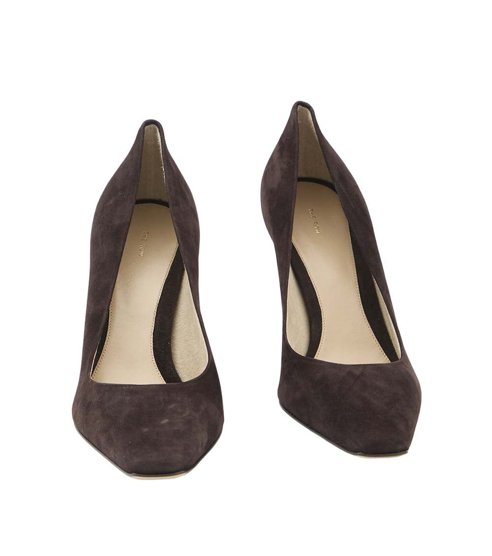 Brown Pointed-toe Pumps 5
