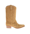 Brown Suede Texan Boots 1