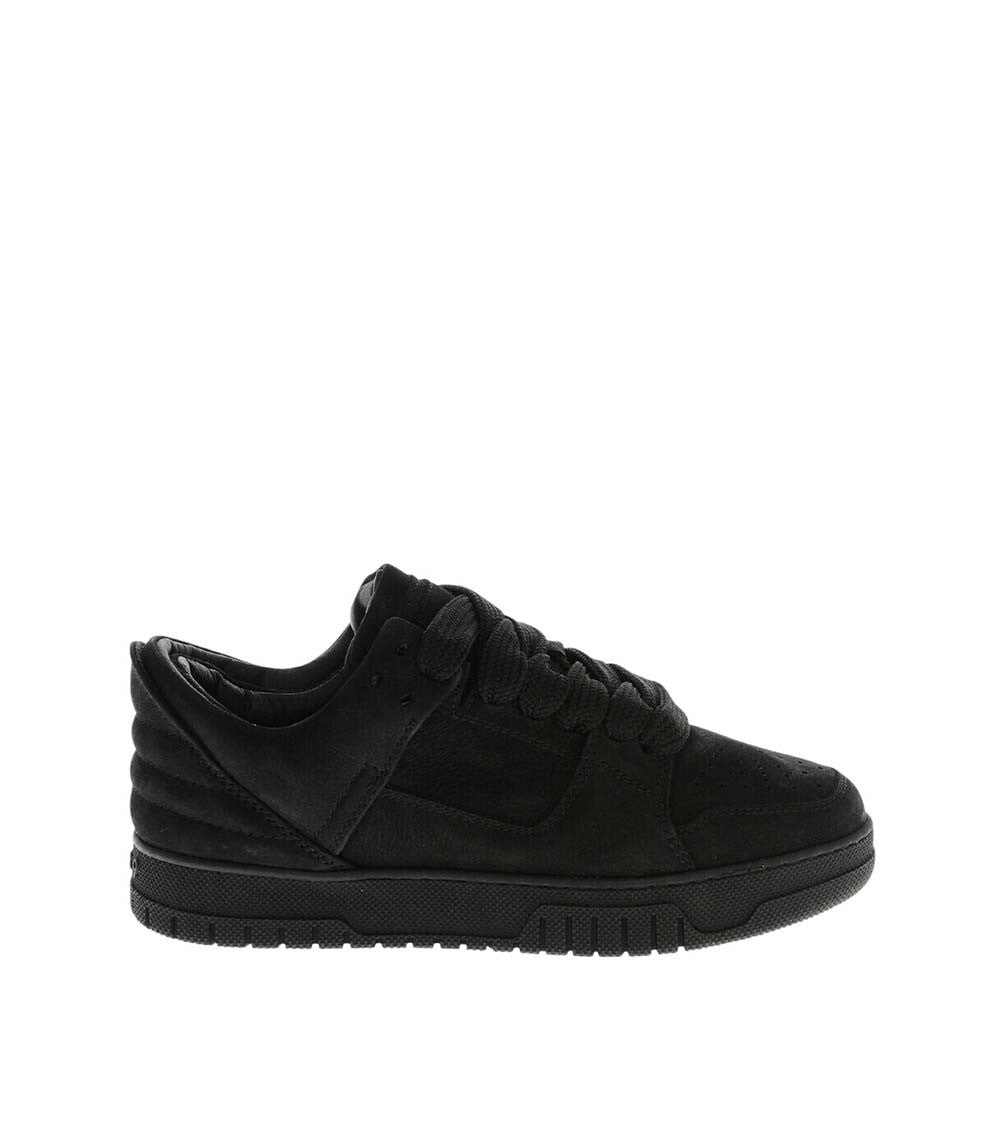 Black Low Lace-up Sneakers 1