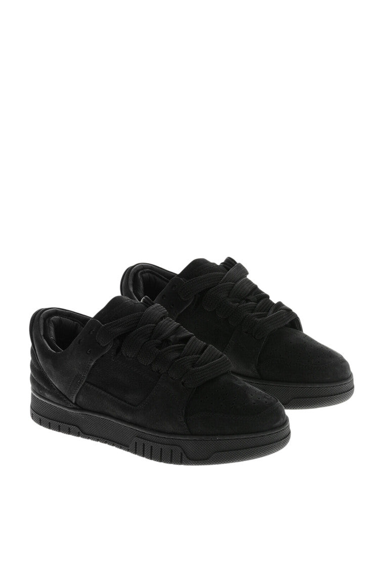 Black Low Lace-up Sneakers 2