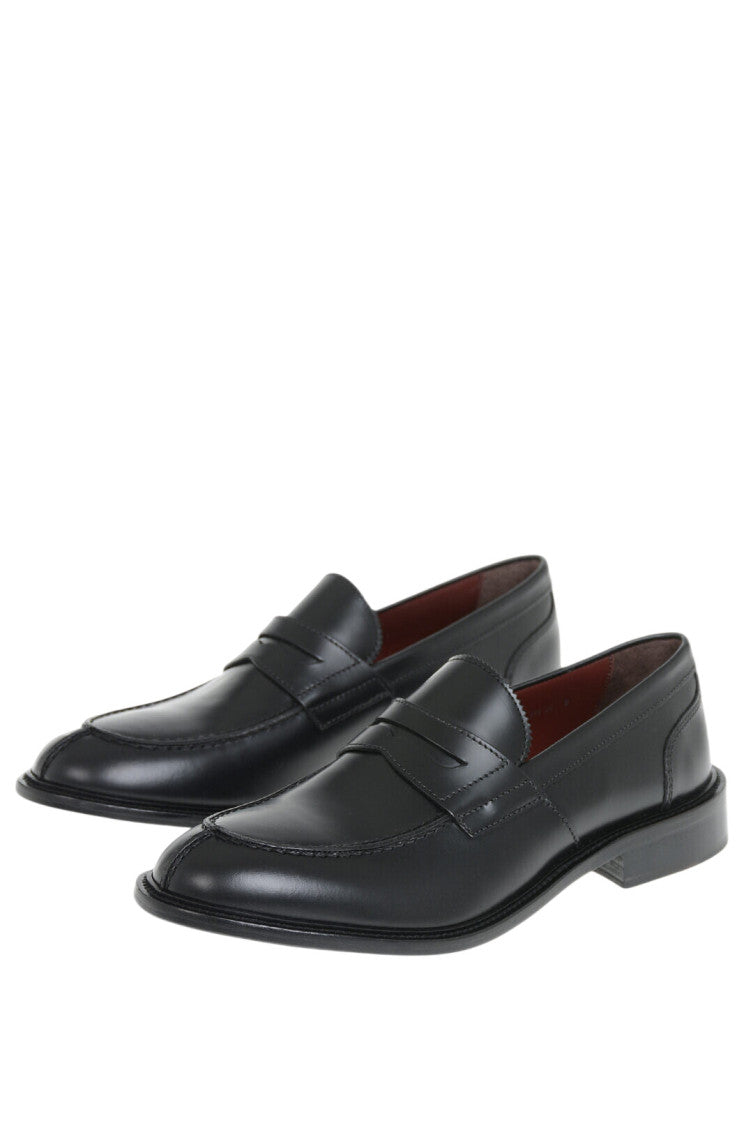 Black Leather Loafers 2