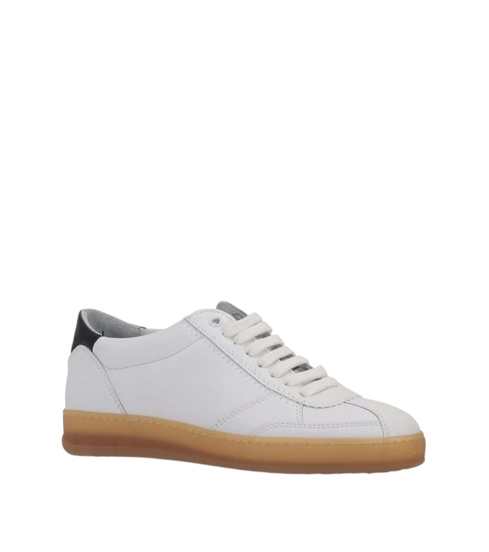 White Leather Sneakers 2