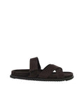 Brown Suede Sandals 1
