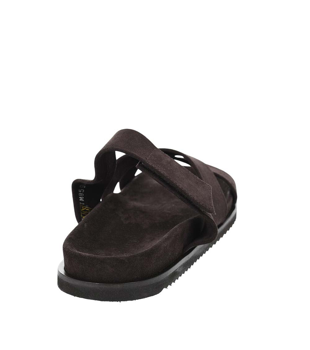 Brown Suede Sandals 3