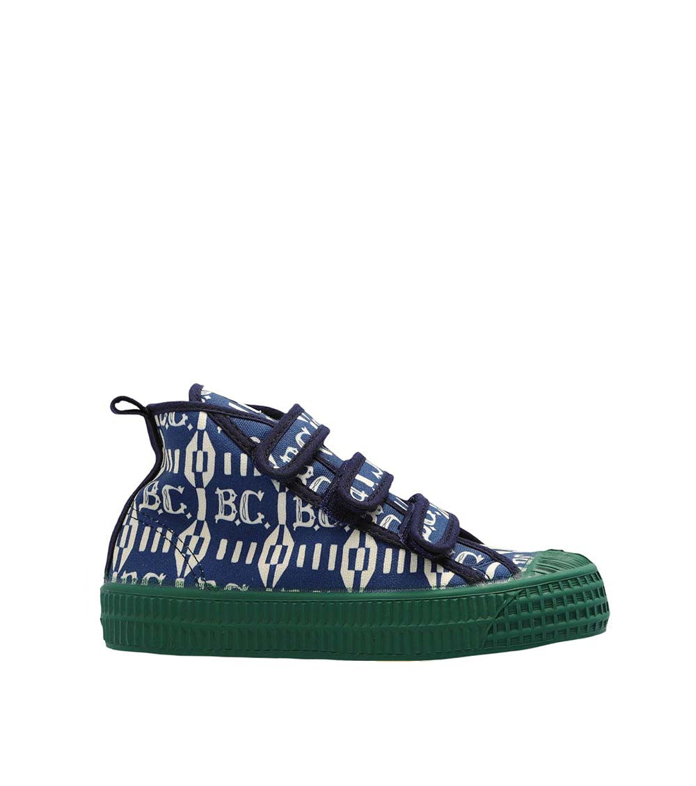 Kids Blue Logo Sneakers 1