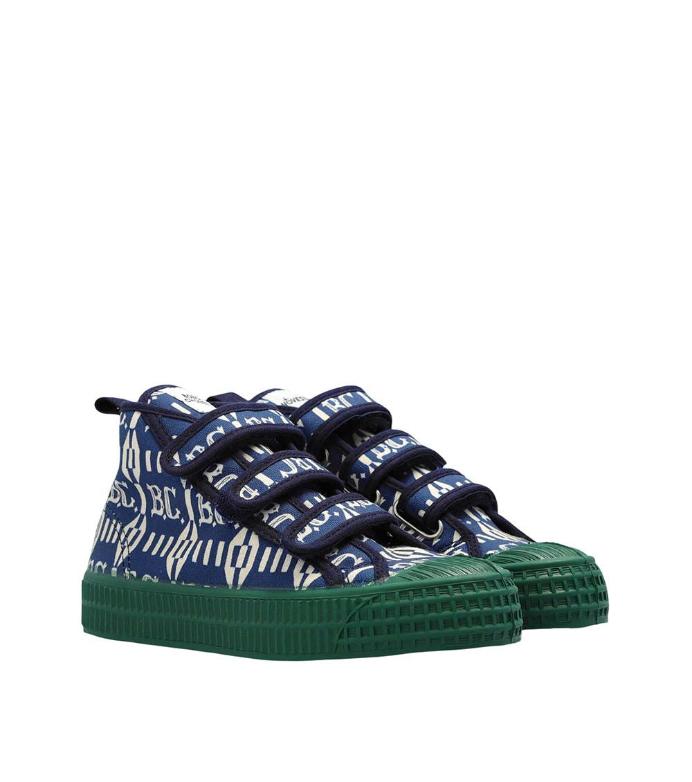 Kids Blue Logo Sneakers 2