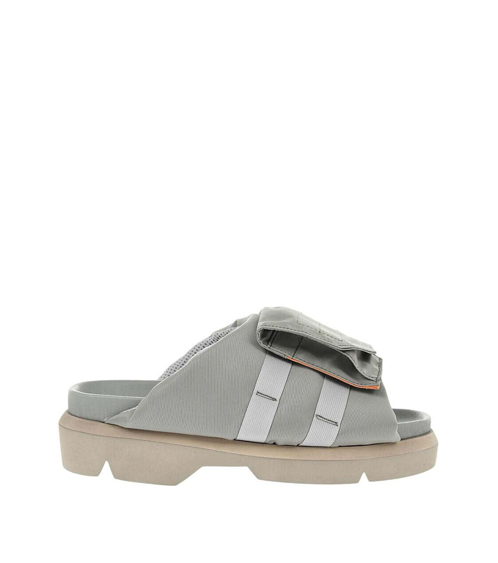 Green Utility Sandals 1